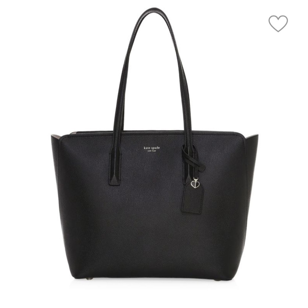 Kate Spade Margaux Black Structured Tote